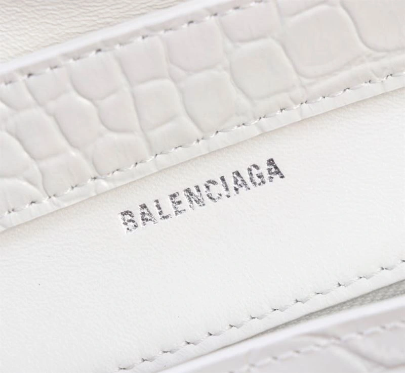 Balenciaga  Hourglass Crocodile Bag with Signature Arc Design HighPerformance 75301
