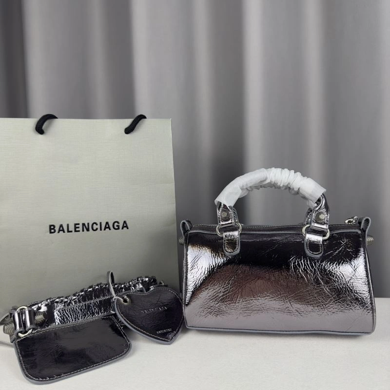 Balenciaga  Italian Travel Bag with Leather Accents and Accessories Refined 75319