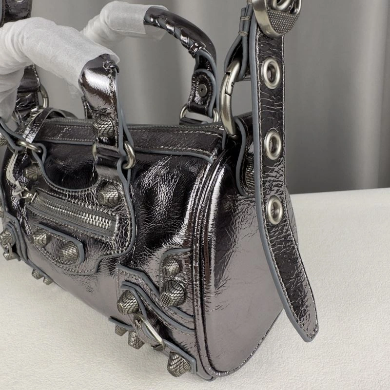 Balenciaga  Italian Travel Bag with Leather Accents and Accessories Refined 75319