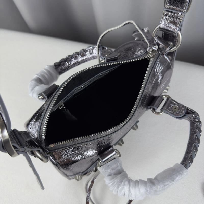 Balenciaga  Italian Travel Bag with Leather Accents and Accessories Refined 75319