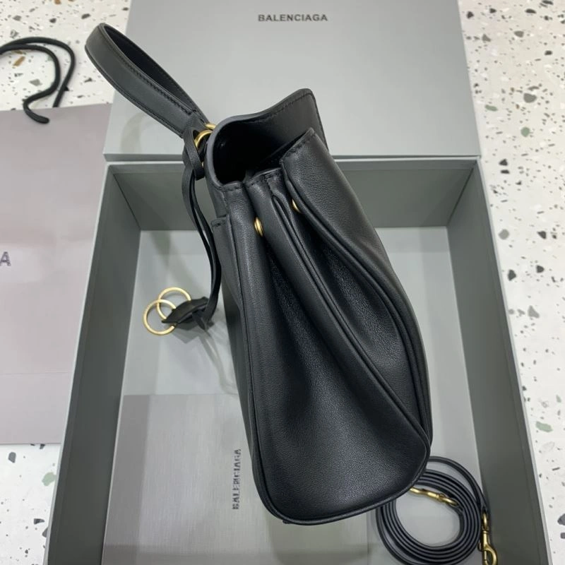 Balenciaga  Slouchy Black Handbag with Gold Accents FastDry 66962