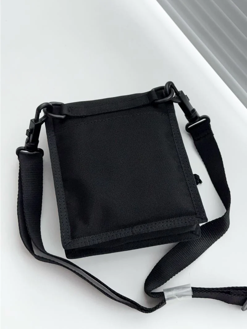 Balenciaga Explorer Waterproof Nylon Clutch with Logo Strap UrbanChic 38227