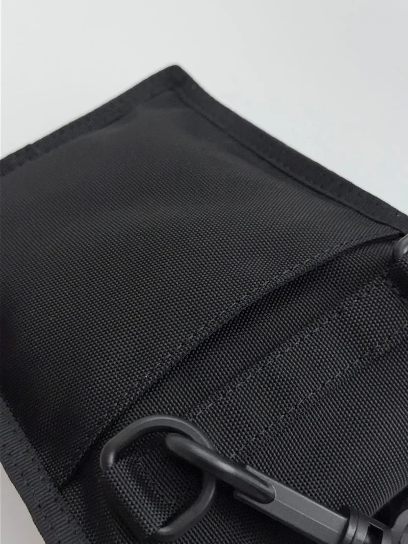 Balenciaga Explorer Waterproof Nylon Clutch with Logo Strap UrbanChic 38227