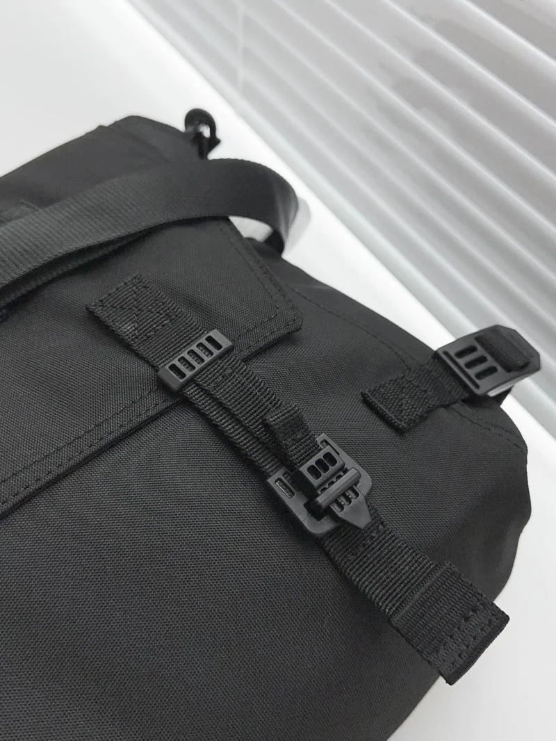 Balenciaga Extra Large Army Black Nylon Crossbody Messenger Bag WellDesigned 38233