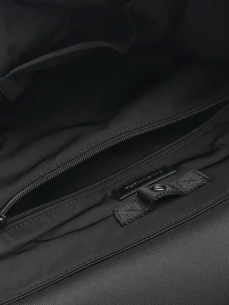 Balenciaga Extra Large Army Black Nylon Crossbody Messenger Bag WellDesigned 38233