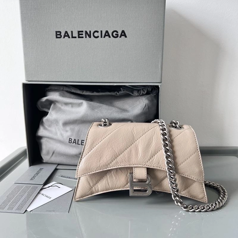 Balenciaga Fall Winter 2022 Mini Crush Hourglass Bag ComfortFit 78659