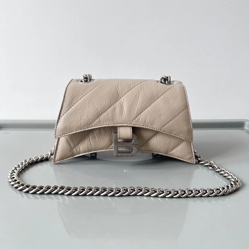 Balenciaga Fall Winter 2022 Mini Crush Hourglass Bag ComfortFit 78659