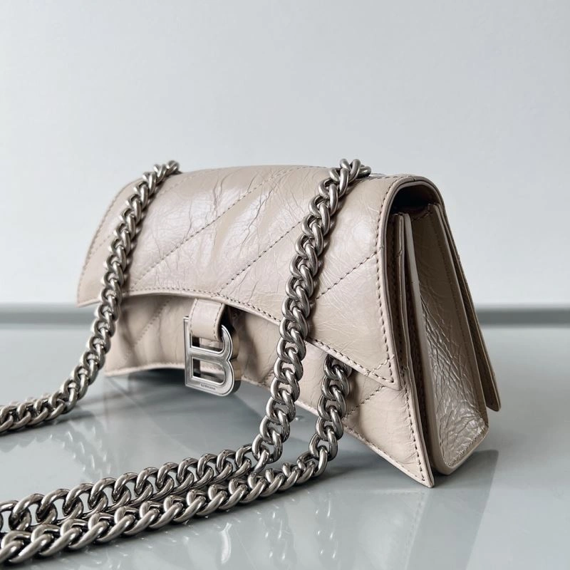 Balenciaga Fall Winter 2022 Mini Crush Hourglass Bag ComfortFit 78659