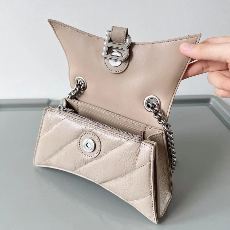 Balenciaga Fall Winter 2022 Mini Crush Hourglass Bag ComfortFit 78659