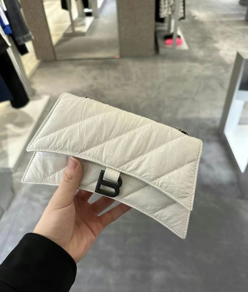 Balenciaga Fall Winter 2022 Mini Crush Hourglass Bag ComfortFit 78659