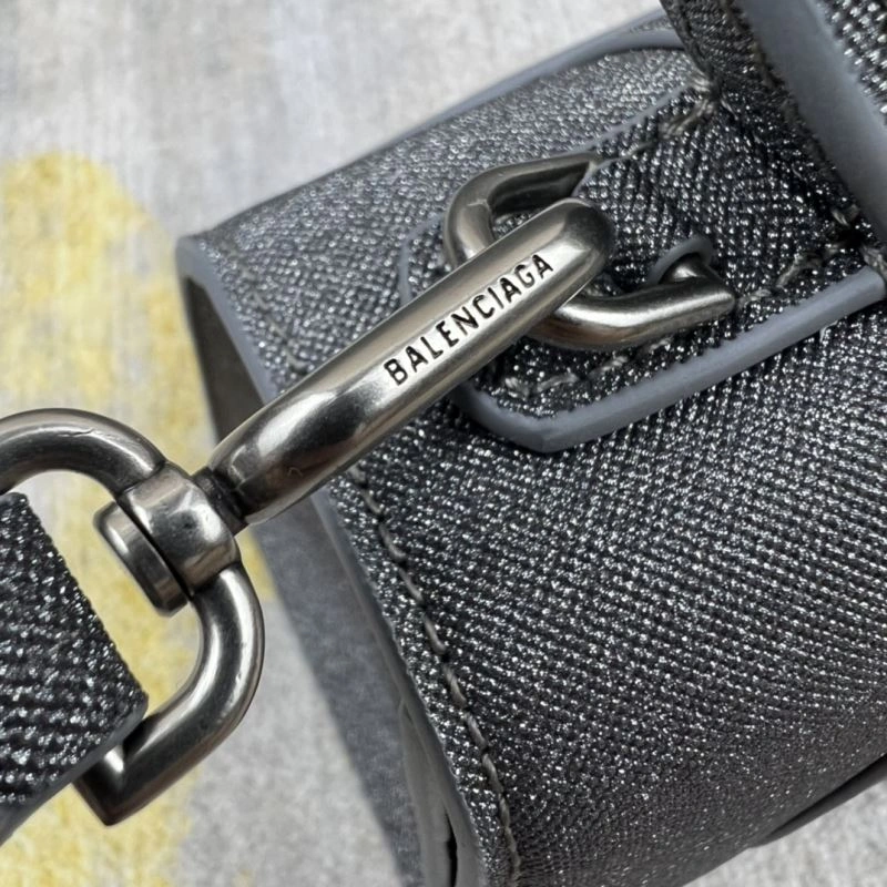 Balenciaga Galaxy Grey Sparkling Hourglass Bag by Balenciaga Sleek 78732