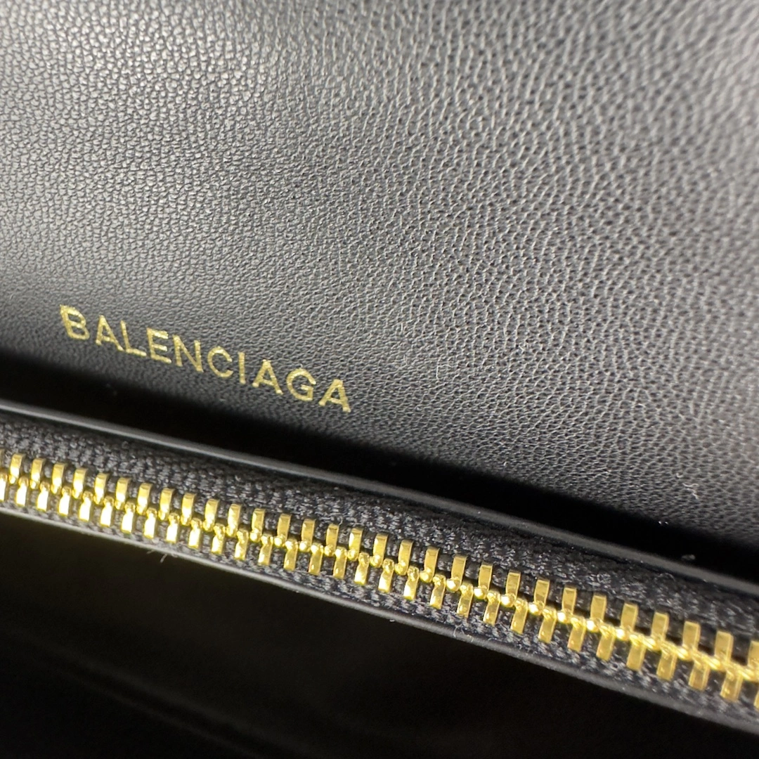 Refined Balenciaga Gold Crush Sandglass Chain Bag - Small Size Elegance 60940