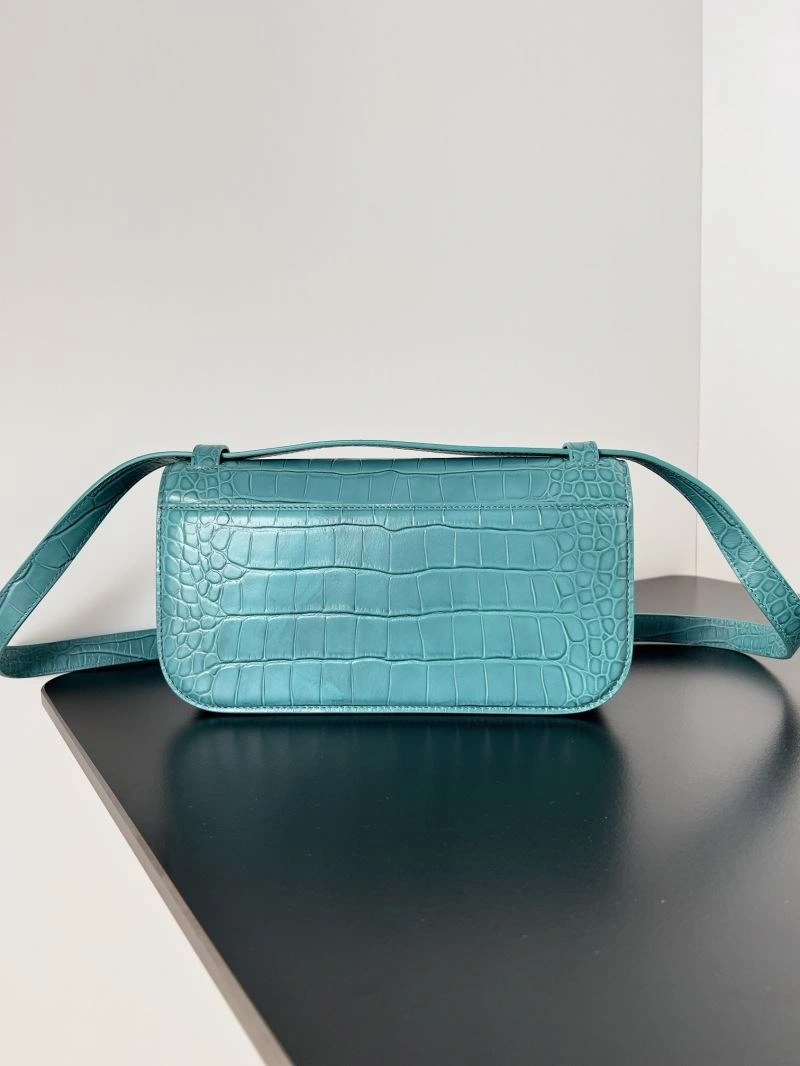 Affordable Balenciaga Gossip Crossbody Bag with Double B Logo in Leather 78614