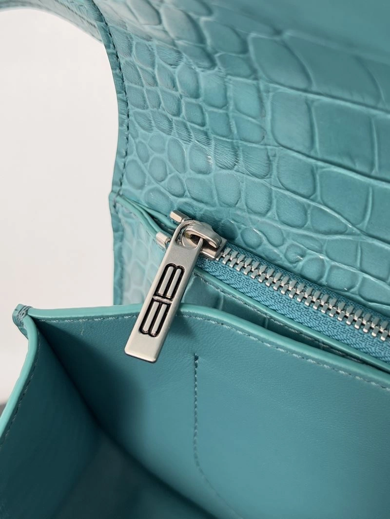 Affordable Balenciaga Gossip Crossbody Bag with Double B Logo in Leather 78614