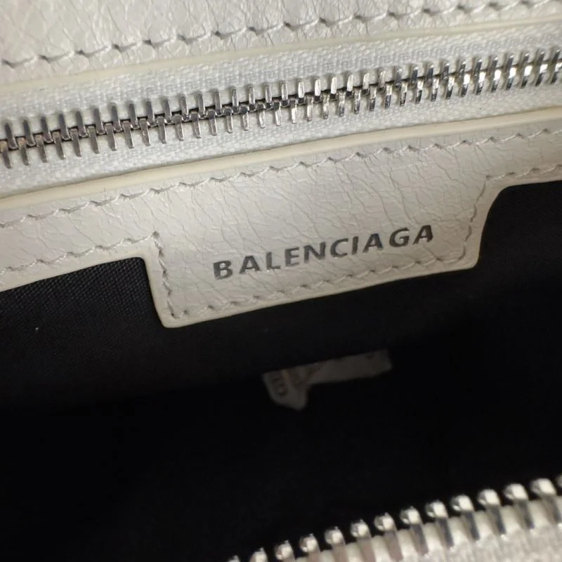 Efficient Balenciaga Graffiti Le Cagole Half-Moon Crossbody Bag 38333