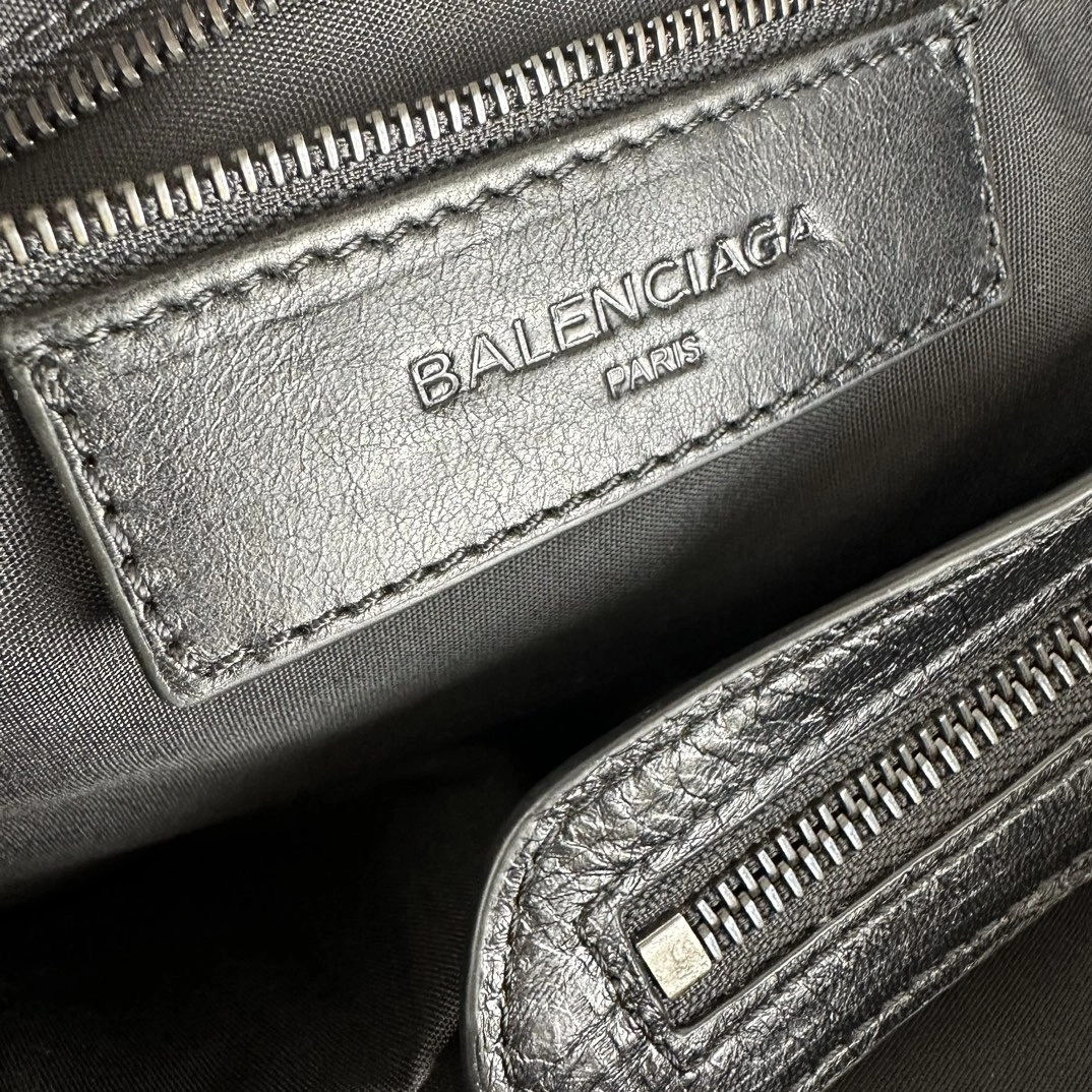 Balenciaga Graffiti Mini City Bag - Handcrafted Lambskin Delight Compact 60996