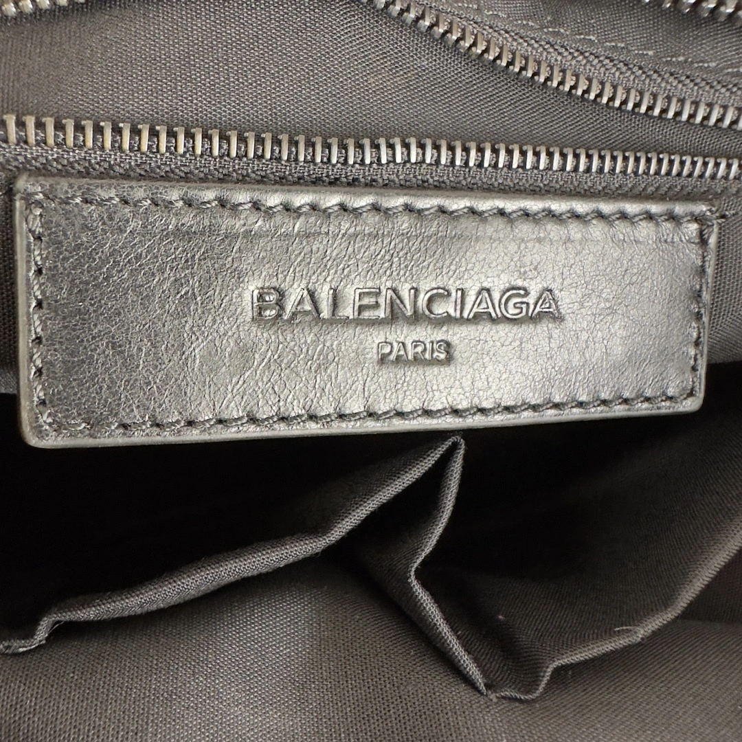 Balenciaga Graffiti Mini City Sheepskin Handmade Bag Snug 61005