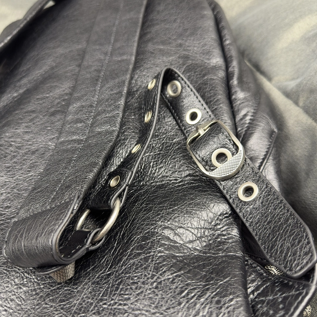 Balenciaga Graffiti Studded Motorcycle Backpack TopPick 61068