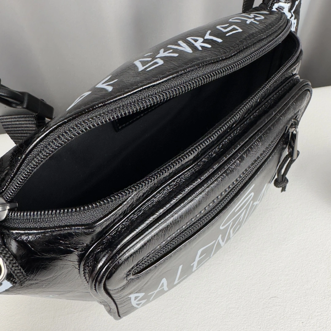 Balenciaga Graffiti Waist Chest Bag - Rebel  Design Lightweight 60843