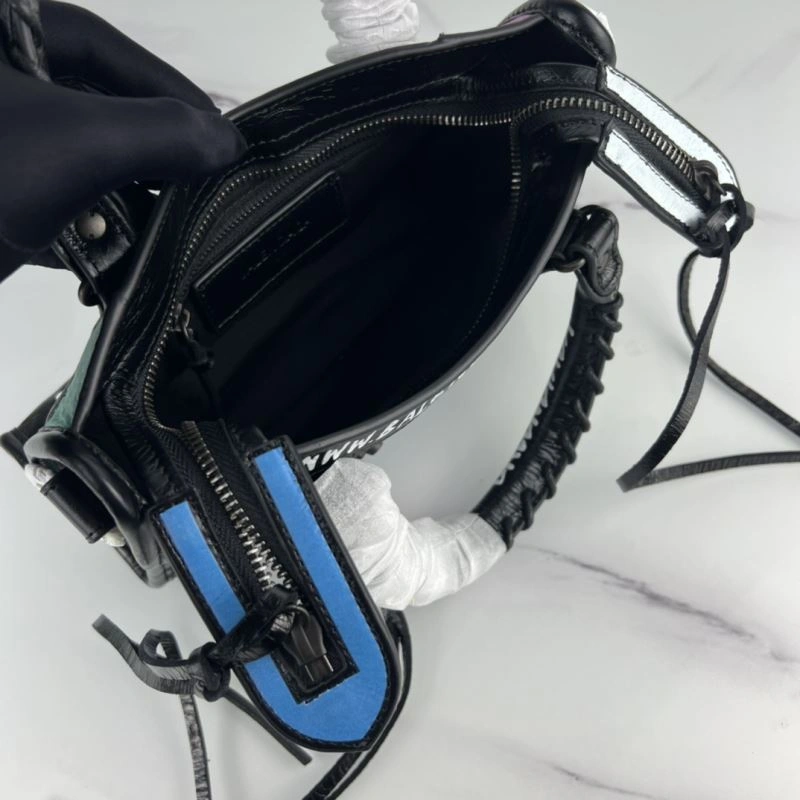WrinkleFree Balenciaga Handmade Graffiti Mini City Bag - Luxurious Lambskin Design 78783