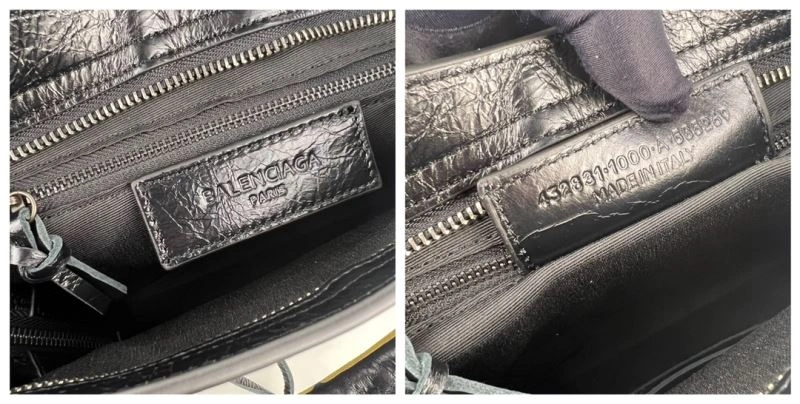WrinkleFree Balenciaga Handmade Graffiti Mini City Bag - Luxurious Lambskin Design 78783