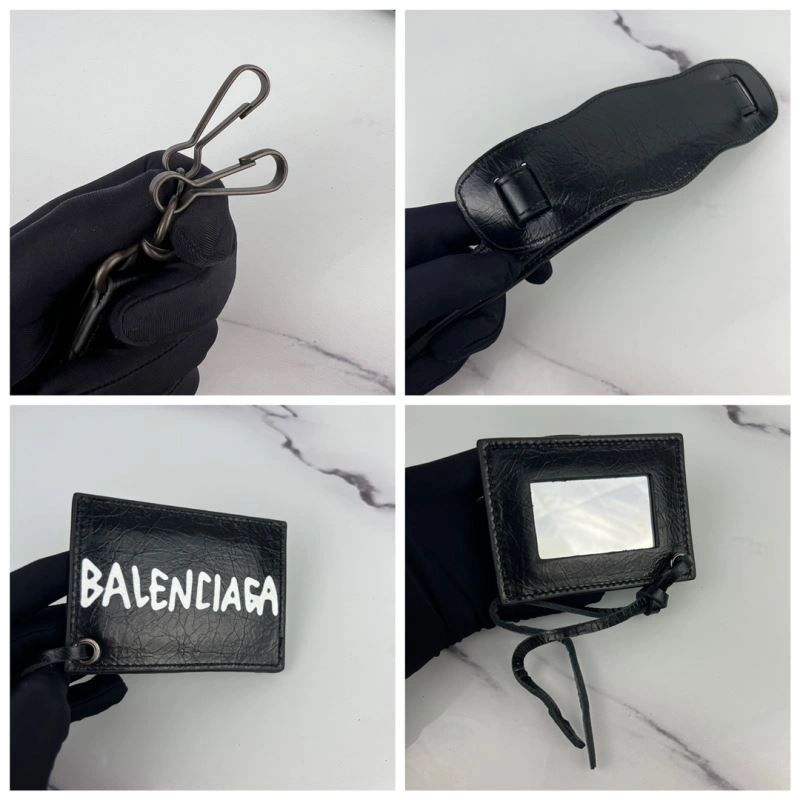 Balenciaga Handmade Graffiti Sheep Leather Bag - 30cm Cute Design Snug 78771