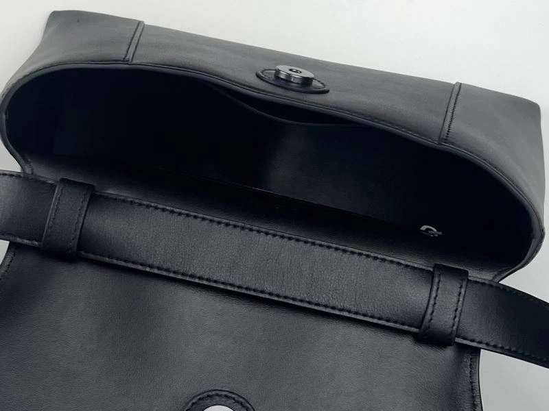 Balenciaga Hourglass Black Buckle Bag - Iconic Arc Design HighQuality 72606