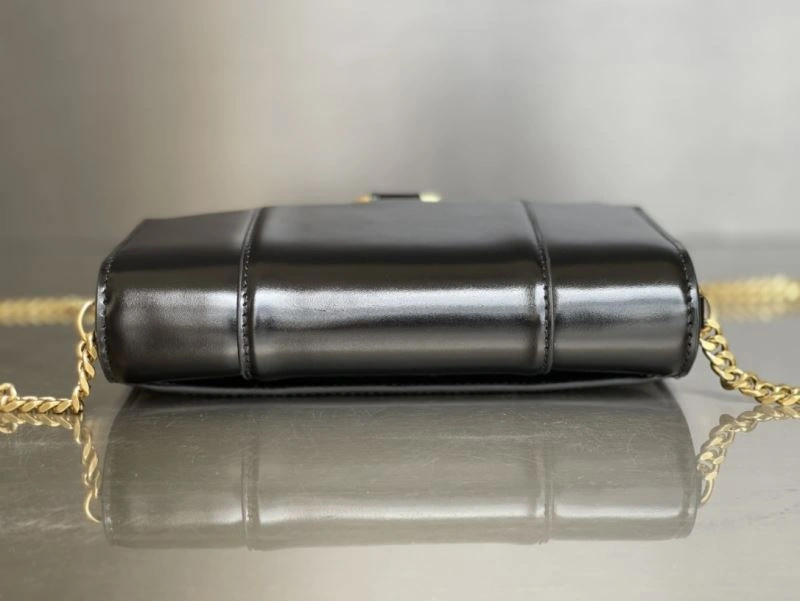 Balenciaga Hourglass Chain Bag - Black with Gold Buckle QuickDry 78693