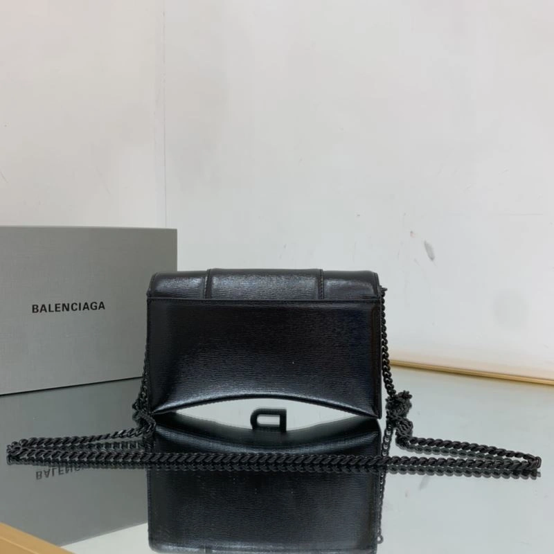 Sleek Balenciaga Hourglass Chain Bag with Diamond B Buckle 78636