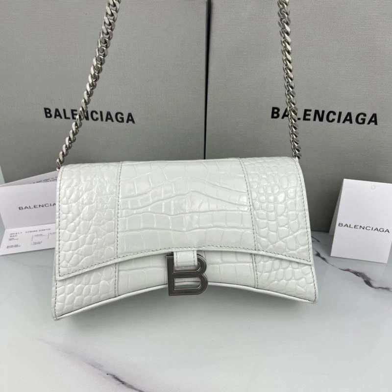 Balenciaga Hourglass Chain Crossbody Bag - Petite B-Shaped Elegance FastDry 78651