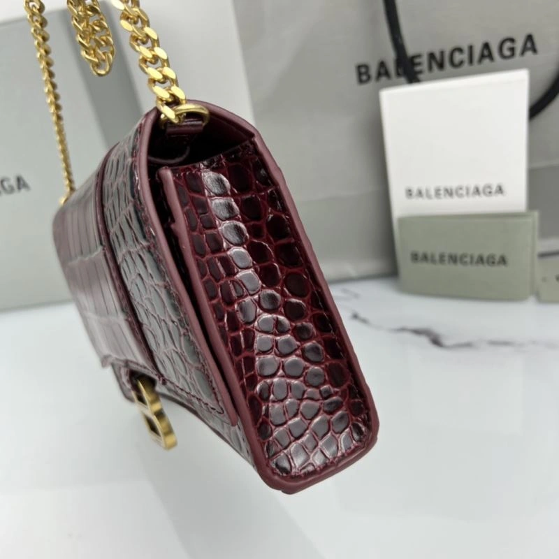 Balenciaga Hourglass Chain Crossbody Bag - Petite Cowhide Charm Affordable 78649