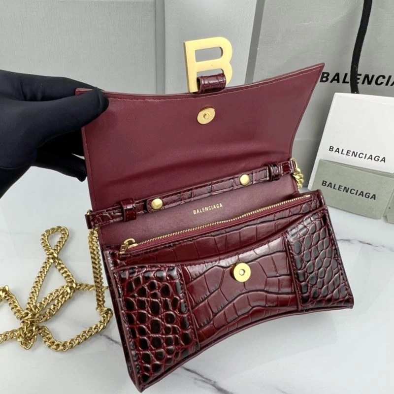 Balenciaga Hourglass Chain Crossbody Bag - Petite Cowhide Charm Affordable 78649