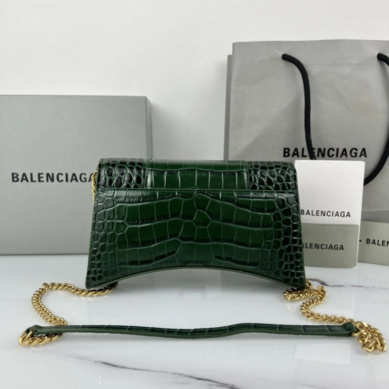 Balenciaga Hourglass Chain Crossbody Bag - Petite Elegance Redefined Effortless 78650