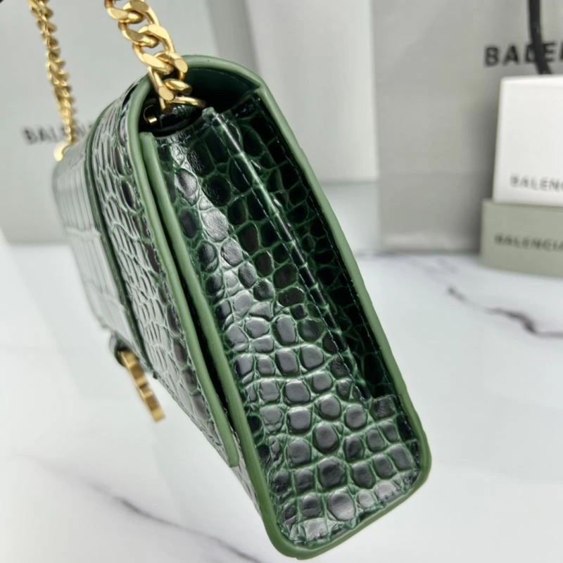 Balenciaga Hourglass Chain Crossbody Bag - Petite Elegance Redefined Effortless 78650