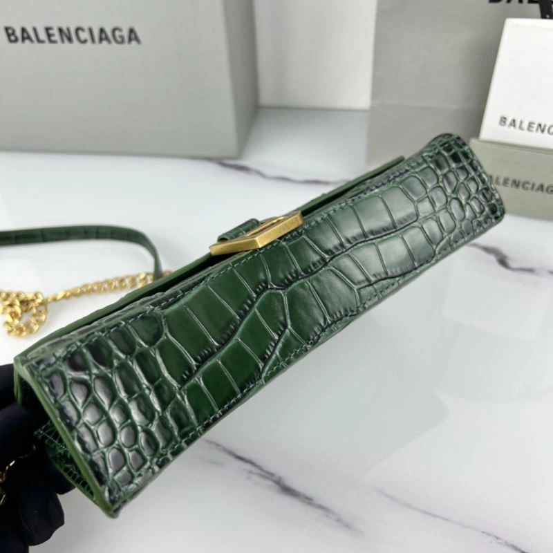 Balenciaga Hourglass Chain Crossbody Bag - Petite Elegance Redefined Effortless 78650