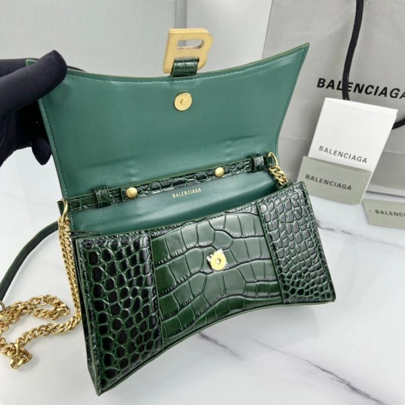 Balenciaga Hourglass Chain Crossbody Bag - Petite Elegance Redefined Effortless 78650