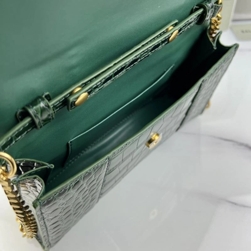 Balenciaga Hourglass Chain Crossbody Bag - Petite Elegance Redefined Effortless 78650