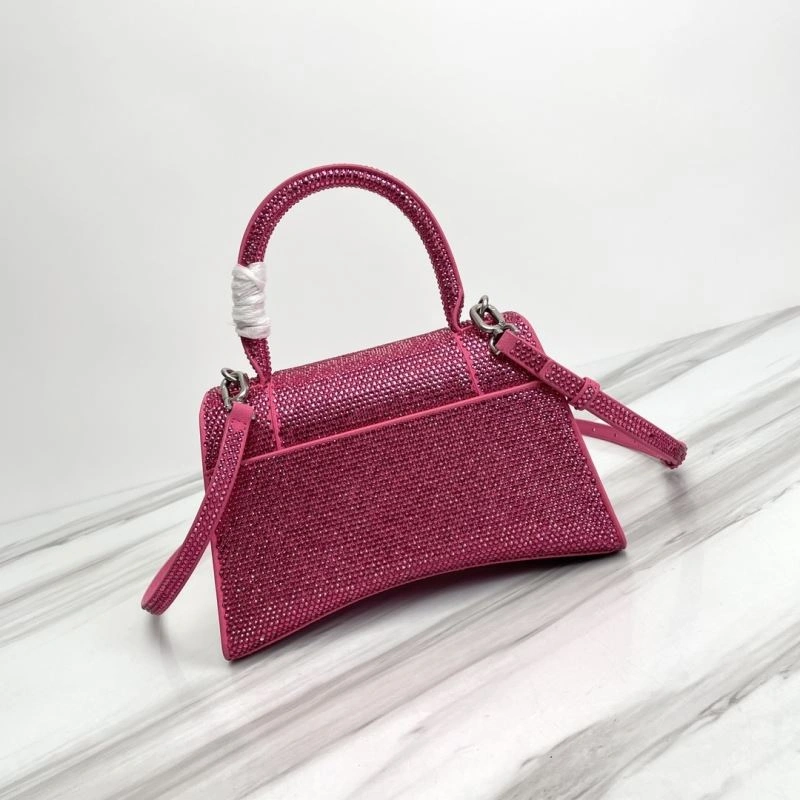 StreetReady Balenciaga Hourglass Crocodile-Embossed Bag - Style 78756