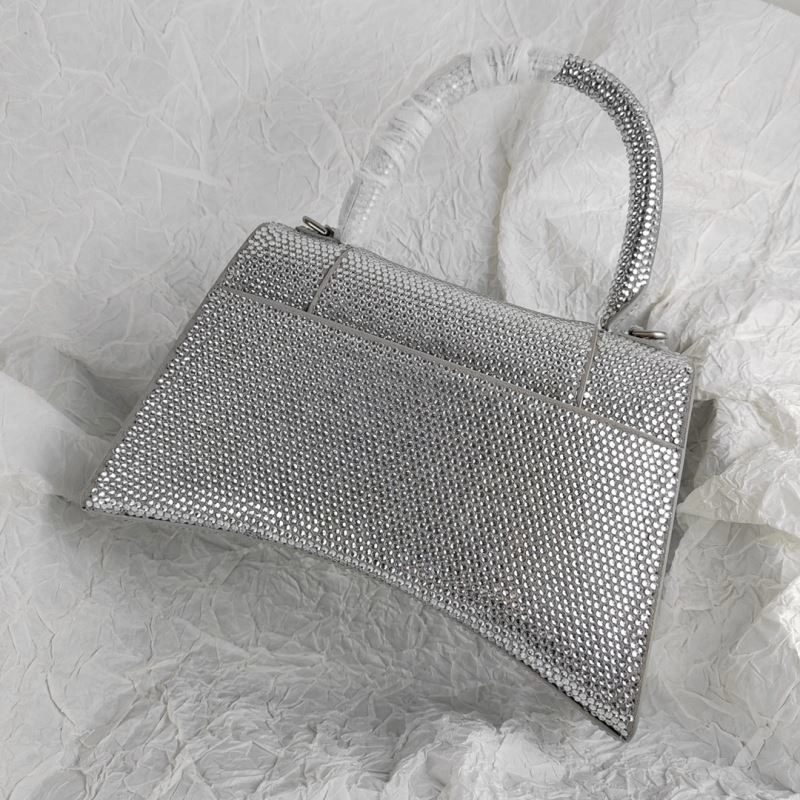 MoistureWicking Balenciaga Hourglass Crocodile-Embossed Bag - Style 78619