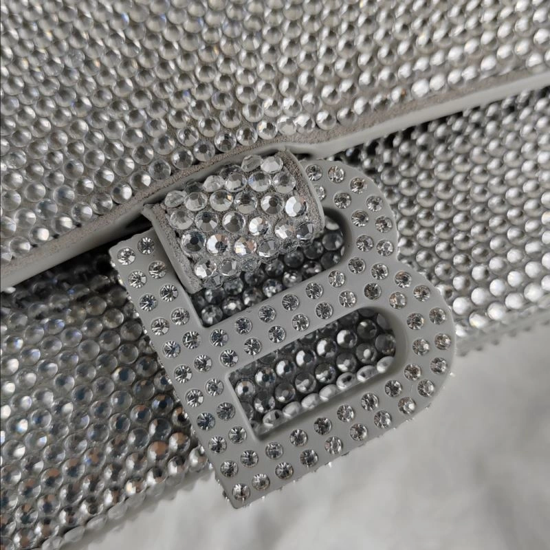 MoistureWicking Balenciaga Hourglass Crocodile-Embossed Bag - Style 78619