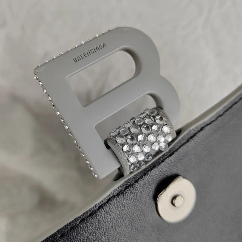 MoistureWicking Balenciaga Hourglass Crocodile-Embossed Bag - Style 78619