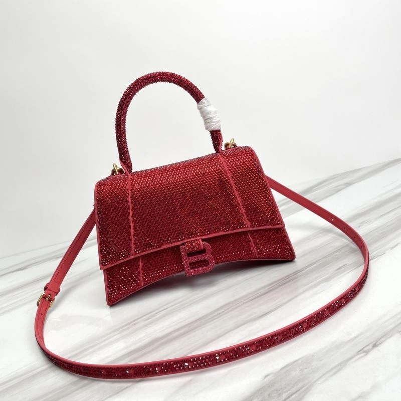 Balenciaga Hourglass Crocodile Embossed Handcrafted Bag MoistureWicking 78751