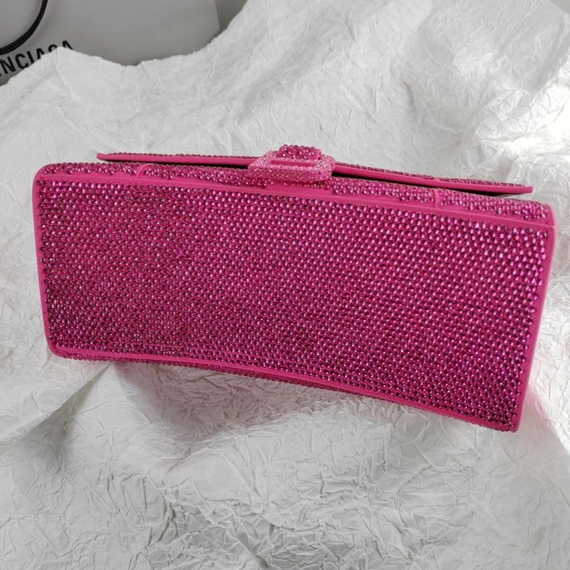 GoAnywhere Balenciaga Hourglass Crocodile Pattern Handcrafted Bag 78624