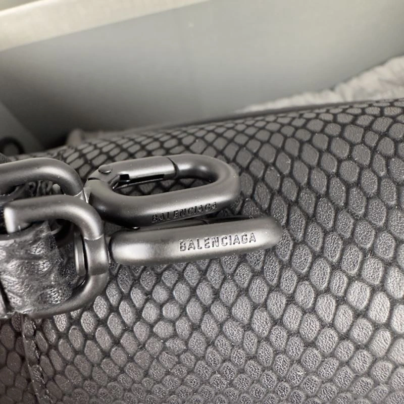 Balenciaga Hourglass Crocodile-Patterned Bag - S Size EyeCatching 78632