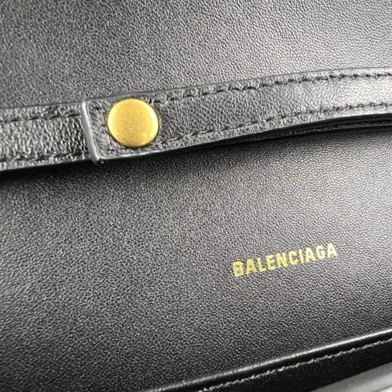 Lightweight Balenciaga Hourglass Mini Chain Crossbody Bag -  Cowhide Design 78647