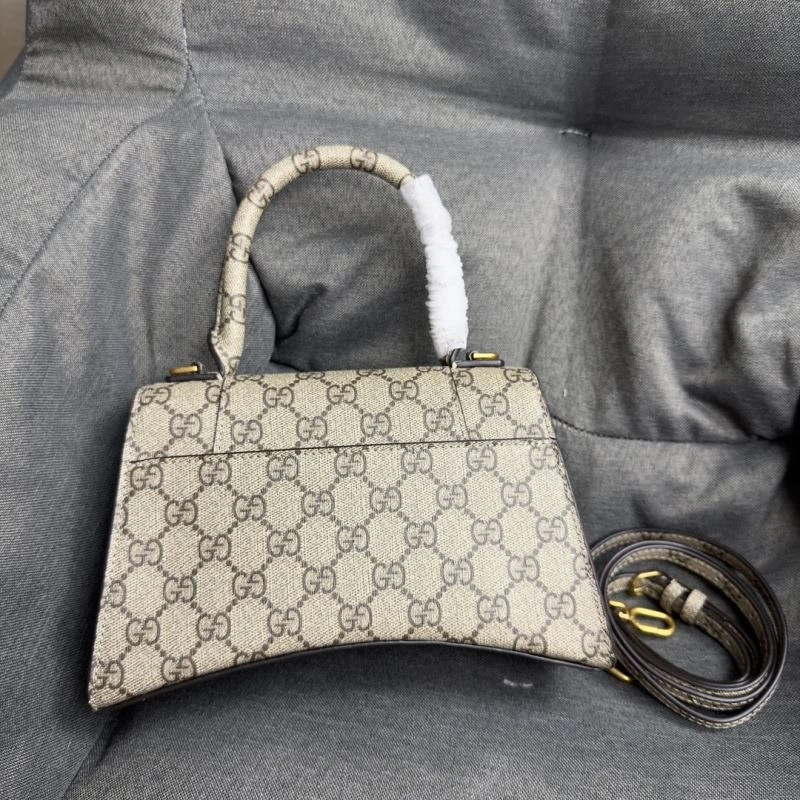 Balenciaga Hourglass Moon Bag - S Size Cowhide Elegance Resilient 70022