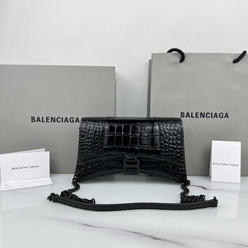 Bright Balenciaga Hourglass Petite Chain Crossbody Bag by B Brand 78635