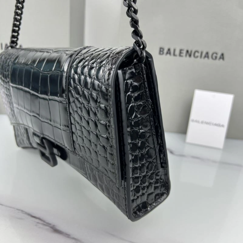 Bright Balenciaga Hourglass Petite Chain Crossbody Bag by B Brand 78635