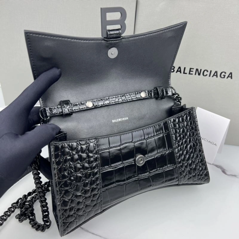 Bright Balenciaga Hourglass Petite Chain Crossbody Bag by B Brand 78635