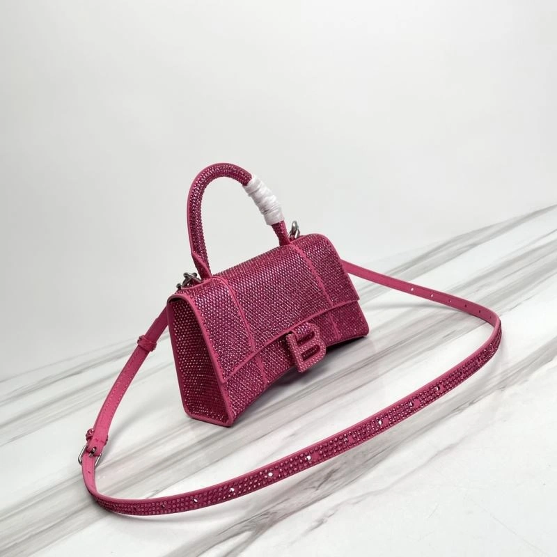 WrinkleFree Balenciaga Hourglass Small Size Bag - Iconic Curved Design 78747
